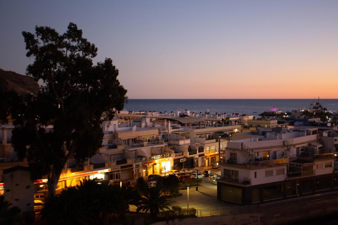 Ribera Del Puerto - Luxe Apartement With Great Terrace And Sea View Puerto De Mogan Exterior foto