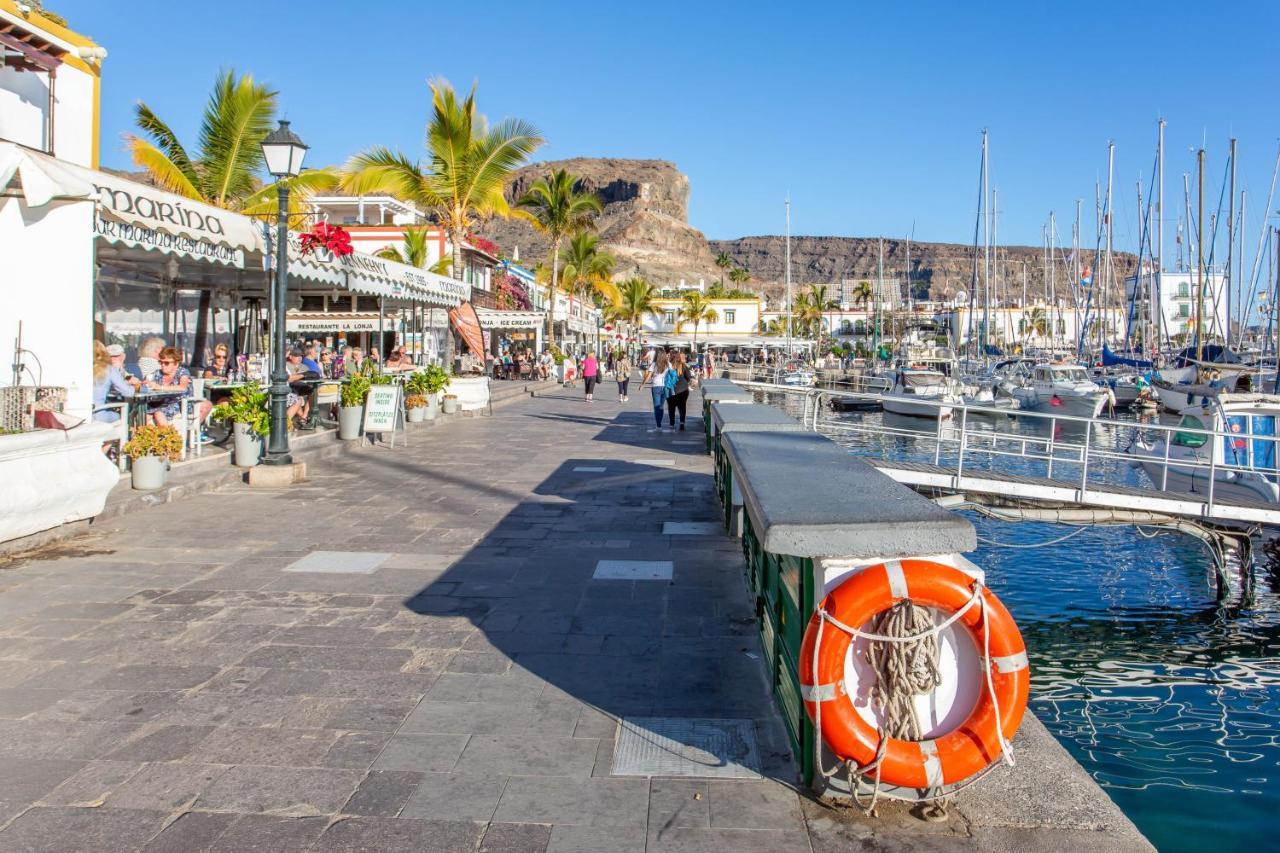 Ribera Del Puerto - Luxe Apartement With Great Terrace And Sea View Puerto De Mogan Exterior foto
