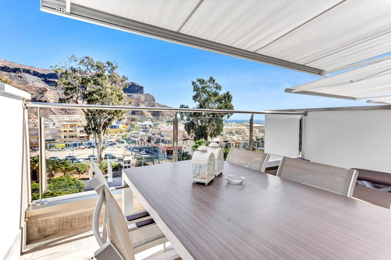Ribera Del Puerto - Luxe Apartement With Great Terrace And Sea View Puerto De Mogan Exterior foto