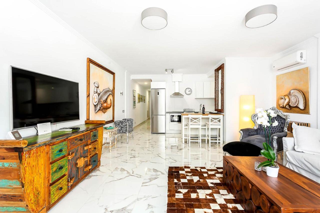 Ribera Del Puerto - Luxe Apartement With Great Terrace And Sea View Puerto De Mogan Exterior foto