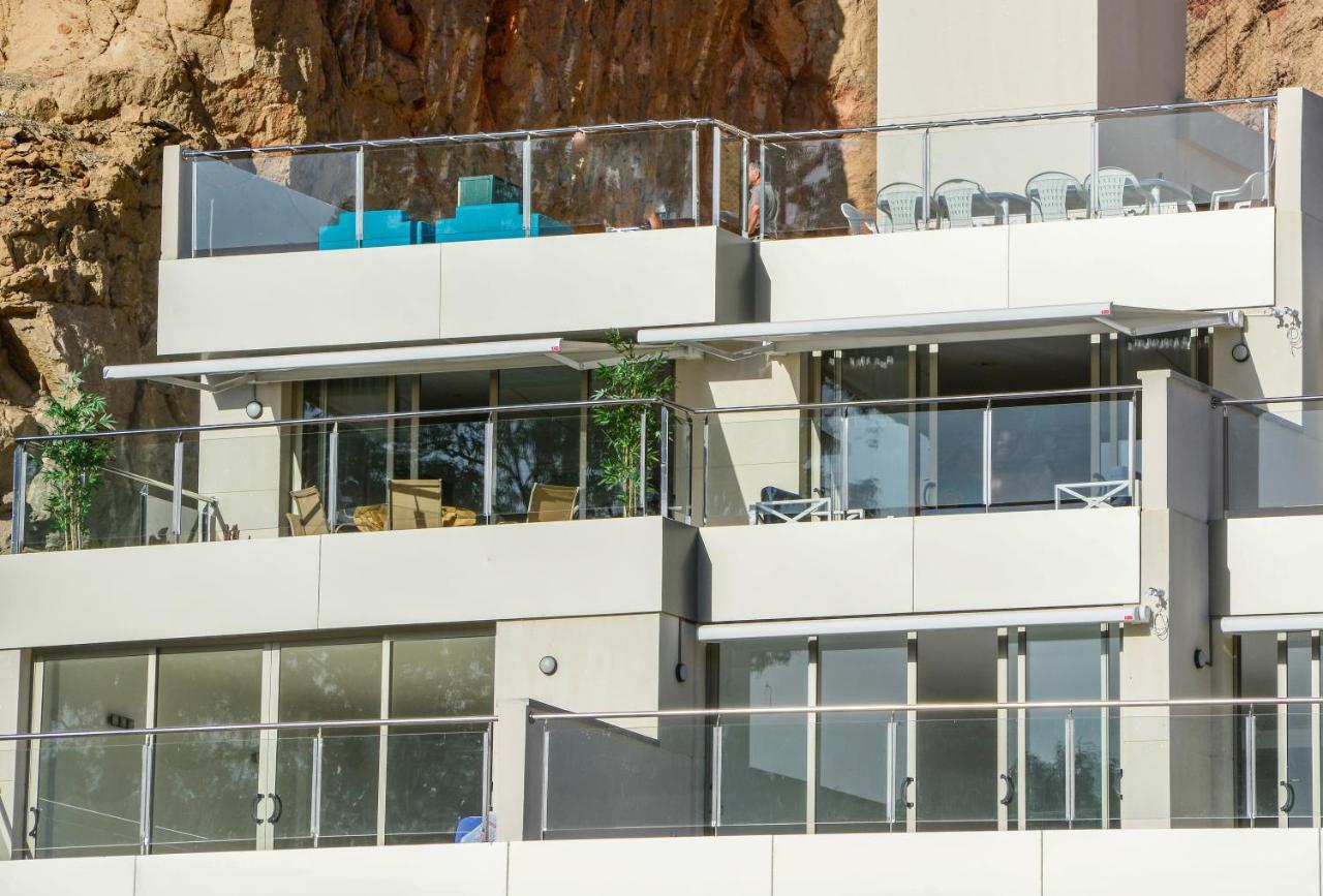 Ribera Del Puerto - Luxe Apartement With Great Terrace And Sea View Puerto De Mogan Exterior foto